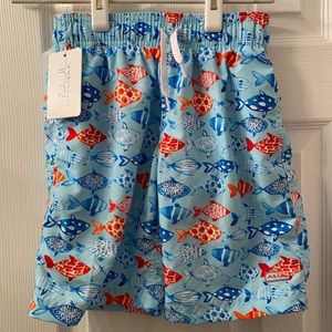 Azul surfwear brand boys swim bottoms.